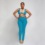 “Touch Me, Teal Me” 2pc