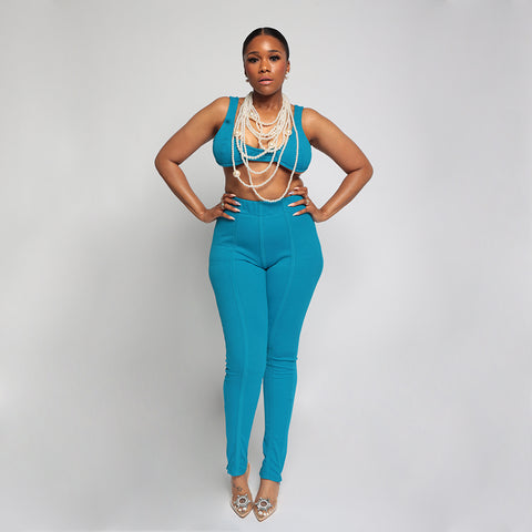 “Touch Me, Teal Me” 2pc